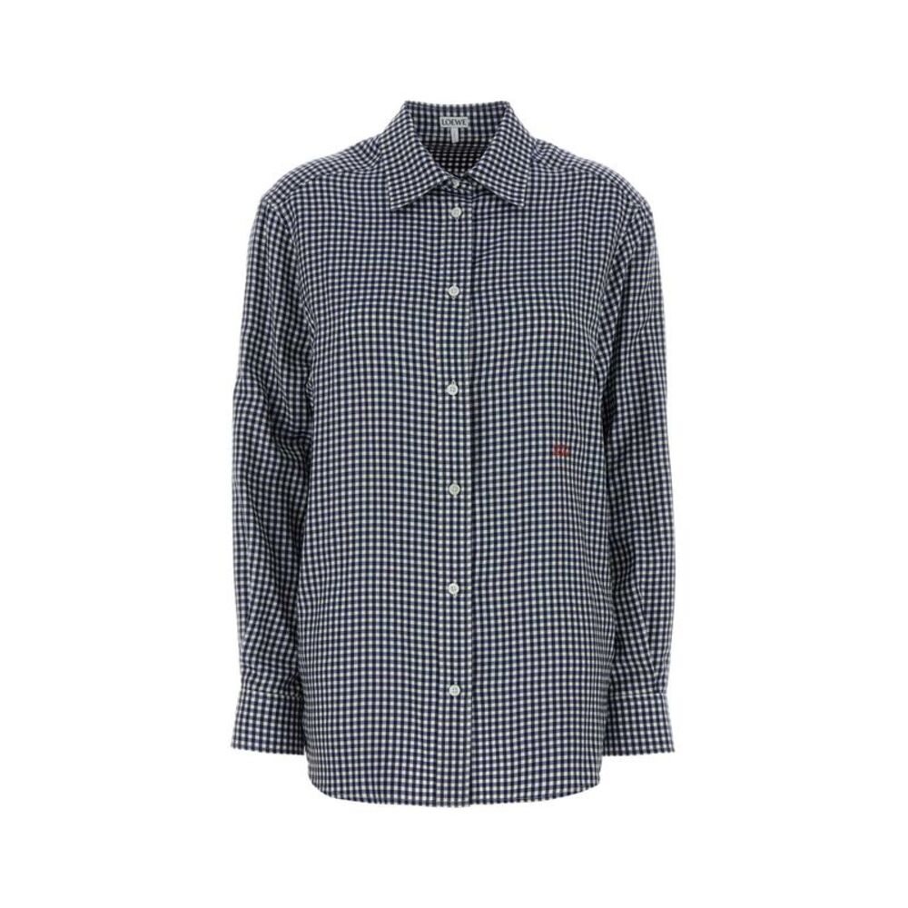 Loewe Women Embroidered Twill Shirt